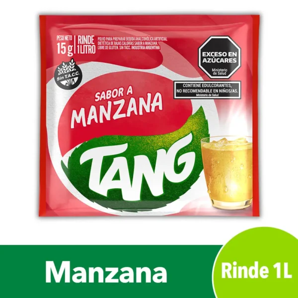 Tang Manzana Jugo en Sobre