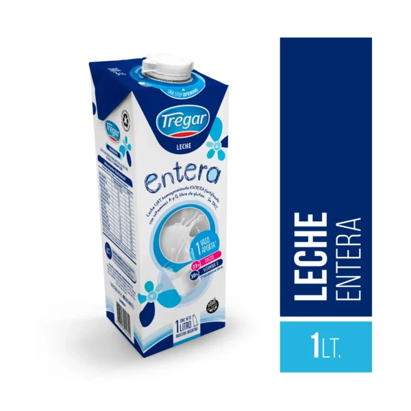 Leche Tregar Entera 1 L