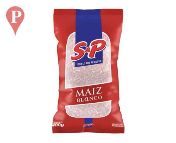 Maíz SyP Pisado Blanco 400 Gr