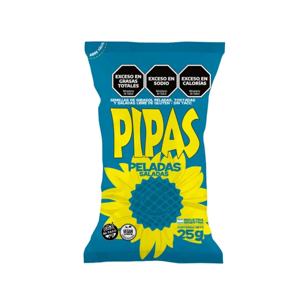 Pipas Peladas Saladas 25g