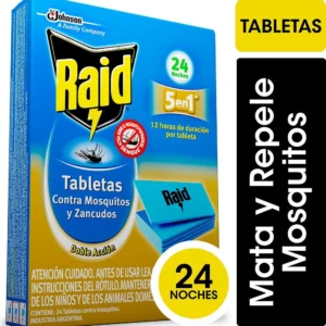 Tabletas Raid 24 Noches x 24 Tabletas Caja