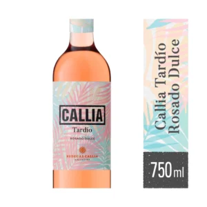 Vino Callia Tardío Rosado Dulce 750cc
