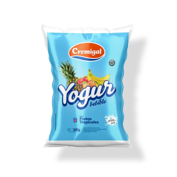 Yogur Cremigal Frutos Tropicales 1L