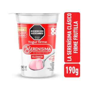 Yogur Serenisima Firme Frutilla 190g