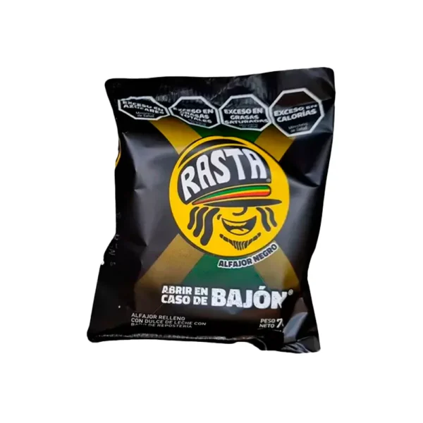 Alfajor Rasta Chocolate Negro 70g