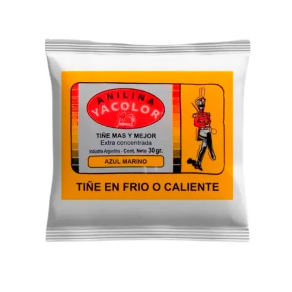 Anilina Yacolor Azul Marino 30 Gr