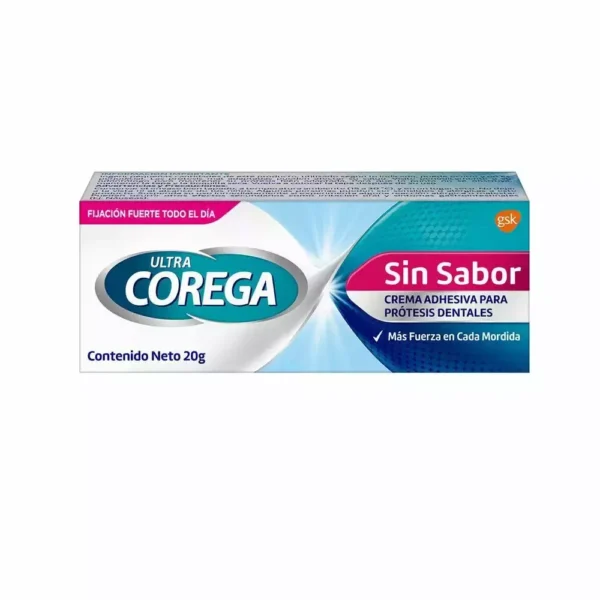 Dentrifico Corega Ultra Sin Sabor 20 Gr