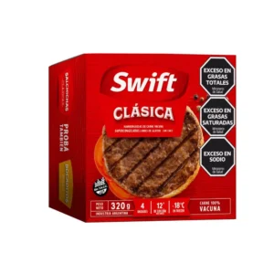 Hamburguesas Swift Clasicas 4x80g