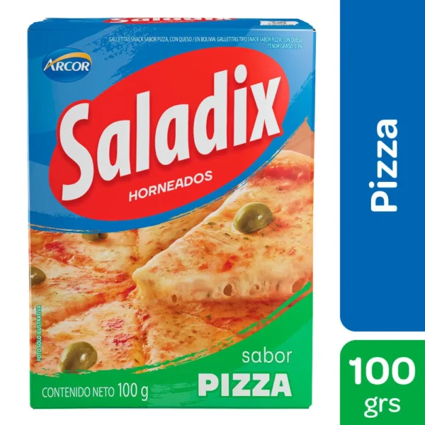 Saladix Caja sabor a Pizza 100g