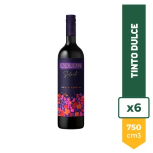Vino Colon Tinto Selecto Dulce Fresco