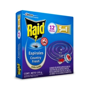 Raid Fresh Country Caja x 12 Espirales