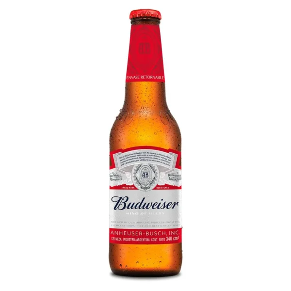 Cerveza Budweiser Porron 500 ml