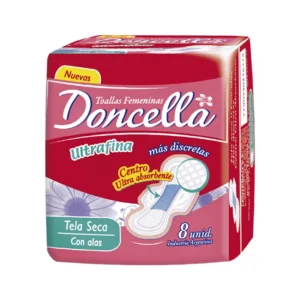Doncella Tela Seca Pocket c/Alas x8