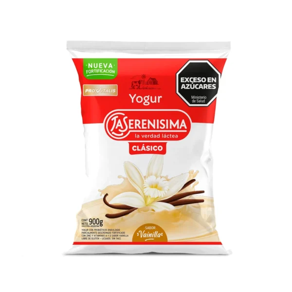 Yogur Serenísima Vainilla Clásico 1 L