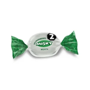 Caramelo Misky Menta Transparente c/u