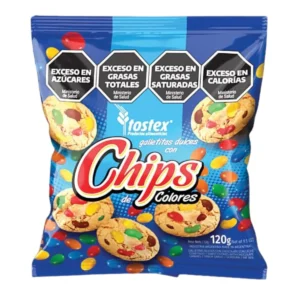Tostex Chips de Colores Rockets 120 Gr
