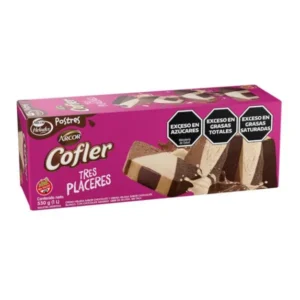 Postre Cofler 3 Placeres Helado 500 Gr