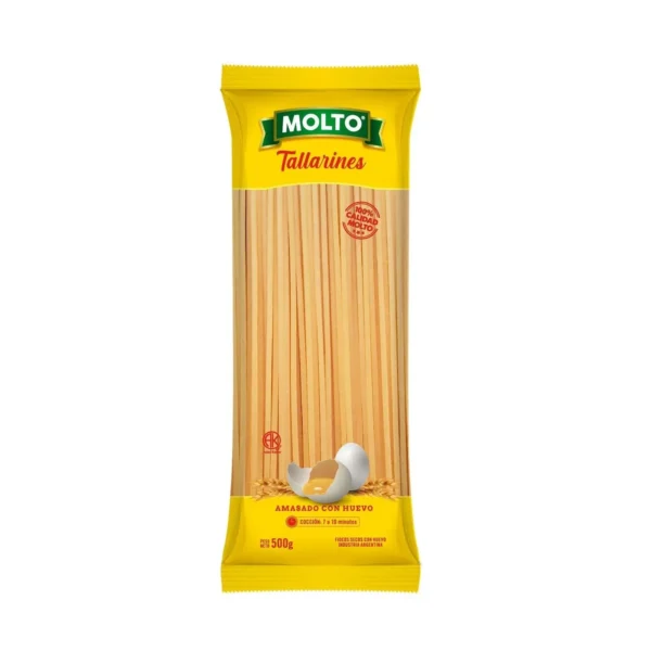 Molto Fideos Tallarín al Huevo 500 Gr