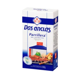 Sal Dos Anclas Parrillera Estuche 500 Gr