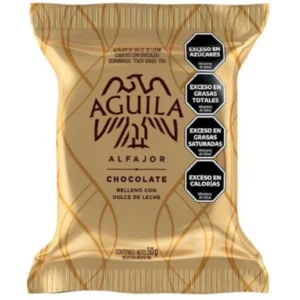 Alfajor Águila Simple Dorado 50 Gr