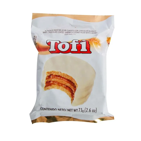 Alfajor Tofi Blanco Triple 73 Gr