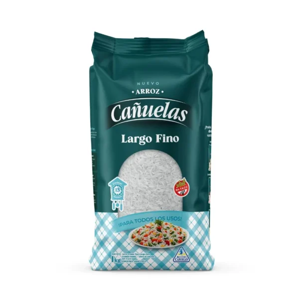 Arroz Cañuelas Largo Fino 1 Kg