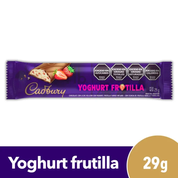 Chocolate Cadbury Yogurt Frutilla 29g