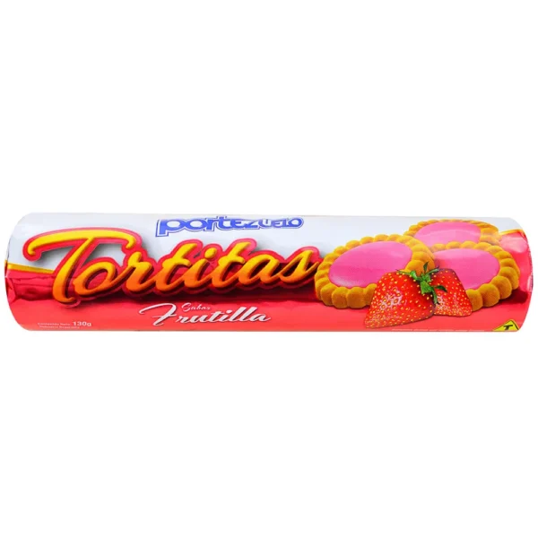 Galletitas Tortitas Frutilla 140 Gr