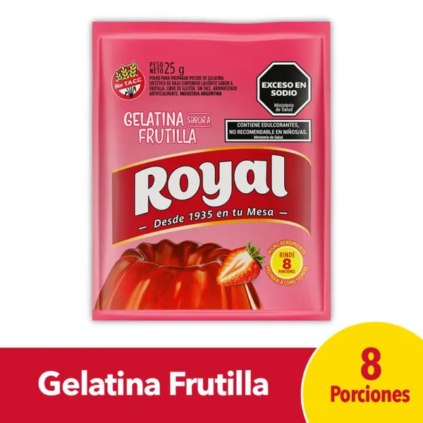 Gelatina Royal Frutilla