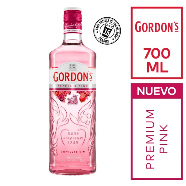 Gin Gordon Pink 700 cc
