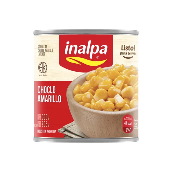 Choclo Lata Nalpa Entero Amarillo