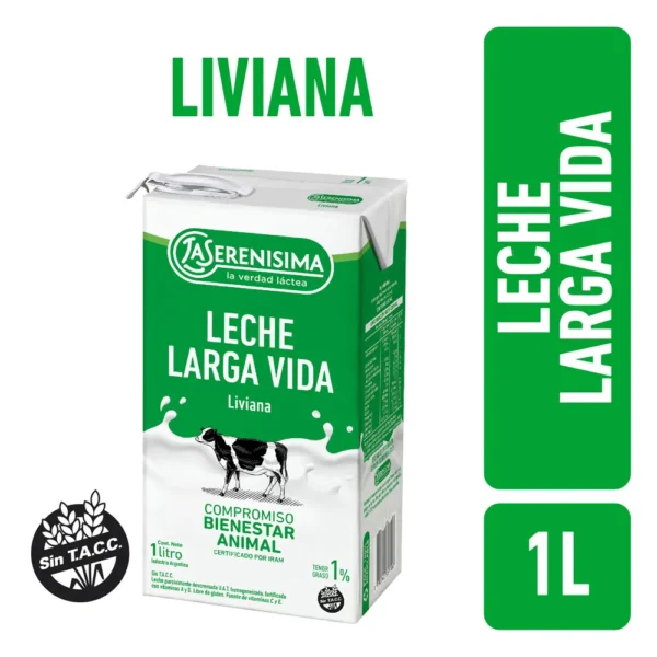 Leche Serenísima Larga Vida Descremada