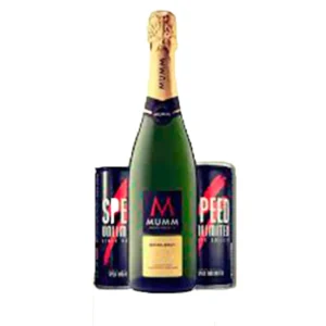Champagne Mumm + Speed Lata Grande