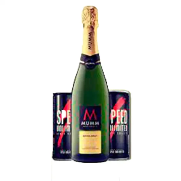 Champagne Mumm + Speed Lata Grande