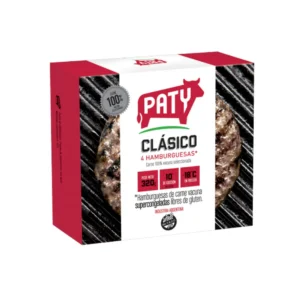 Hamburguesas Paty Clásicas 4 x 80 Gr