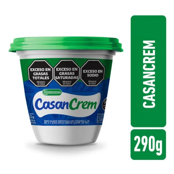 Queso Unt Casancrem Light verde 290g