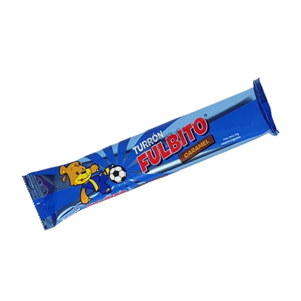 Turrón Fulbito Caramel 25 Gr