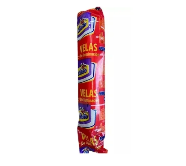 Velas Coloso Largas x 4 unidades