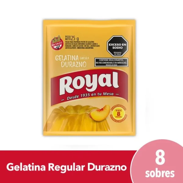 Gelatina Royal Durazno