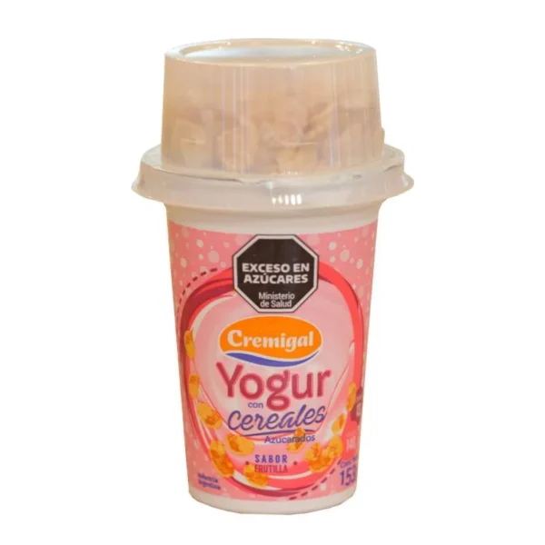 Yogurt Cremigal Cereal Frutilla 153g