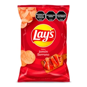 Papas Lays Jamón Serrano 122 Gr