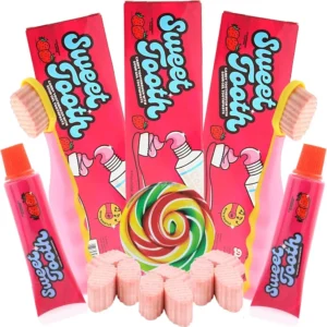 Cepillo Caramelo con Pasta Dental