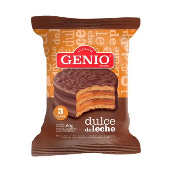 Alfajor Genio Blanco 60 Gr