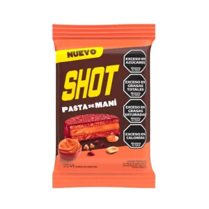 Alfajor Shot Paste de Maní 44 Gr