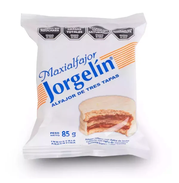 Alfajor Jorgelin Triple Blanco