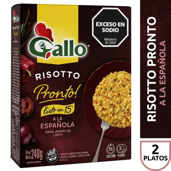 Arroz Risotto Gallo Pronto 240 Gr