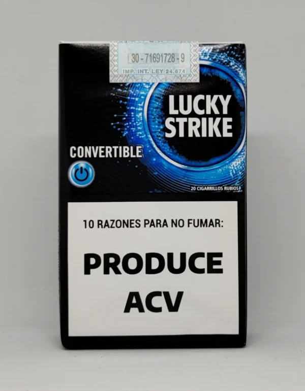Cigarrillos Lucky Strike Ks Convertibles x20
