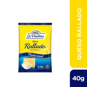 Queso Rallado La Paulina 40g