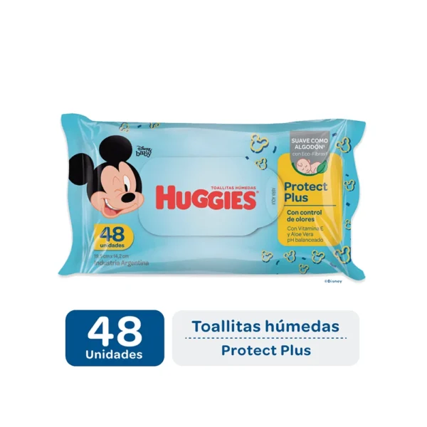 Toallitas Húmedas Huggies Disney Protect Plus x48