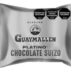 Alfajor Guaymallén Platino 48 gr